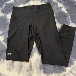 Under Armour Women's HeatGear High Waisted Leggings sz L